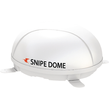 SNIPE DOME Snipe dome automatische platte schotelantenne wit